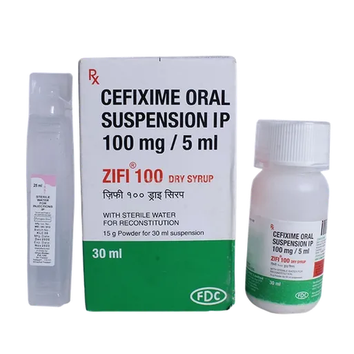 zifi 100mg dry syp 50 ml